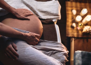 Pregnancy massage at Integrative Bodywork Somatic & Therapeutic Massage, West Albury, New South Wales, AU.