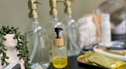 Luxurious beauty products and lush decor at BL.INK STUDIO, Fakenham, England, GB.