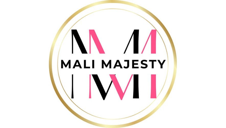 Logo of Mali Majesty Sugaring Studio (Mobile) in Bridgetown, BB, highlighting luxury beauty services.