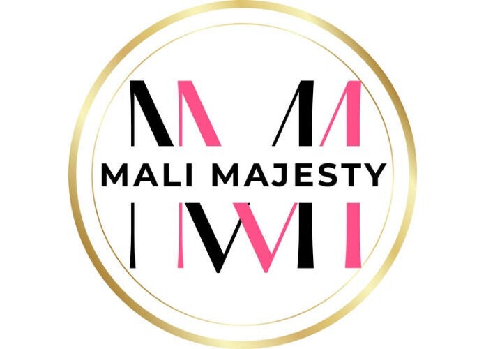 Logo of Mali Majesty Sugaring Studio (Mobile) in Bridgetown, BB, highlighting luxury beauty services.