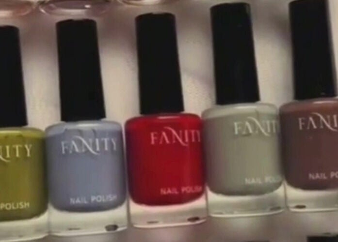 Vibrant nail polish selection at Top Spa Home Services توب سبا للنساء, Riyadh, Riyadh Province, SA.