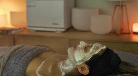 Relaxing facial treatment at Michaela's Holistic Beauty, Victoria, Victoria, AU, showcasing serene ambiance.