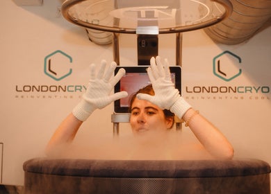 Experience soothing cryotherapy at LondonCryo Belgravia, London, England. Enhancing wellness in a modern setting.