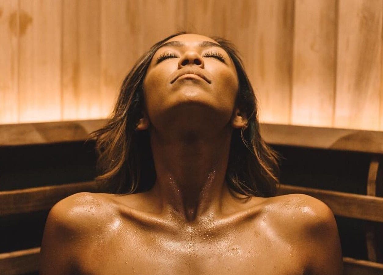 Relaxing sauna experience at LondonCryo St Johns Wood, London, England, GB.