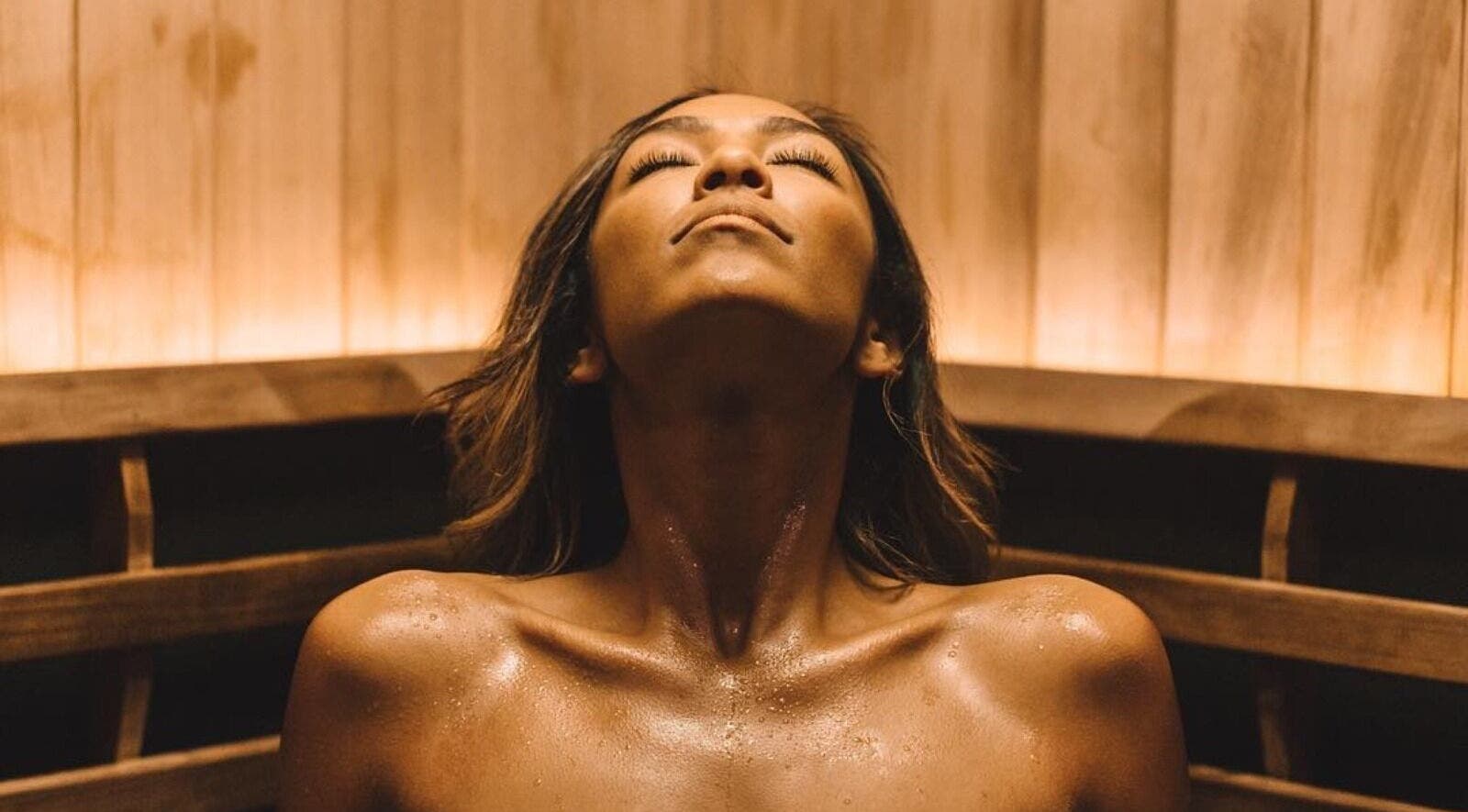 Relaxing sauna experience at LondonCryo St Johns Wood, London, England, GB.