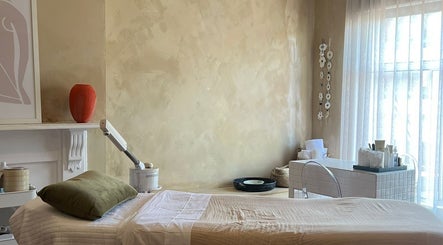 Tranquil treatment room at Parlour Box, Bondi, New South Wales, AU with soothing decor and sunlight.