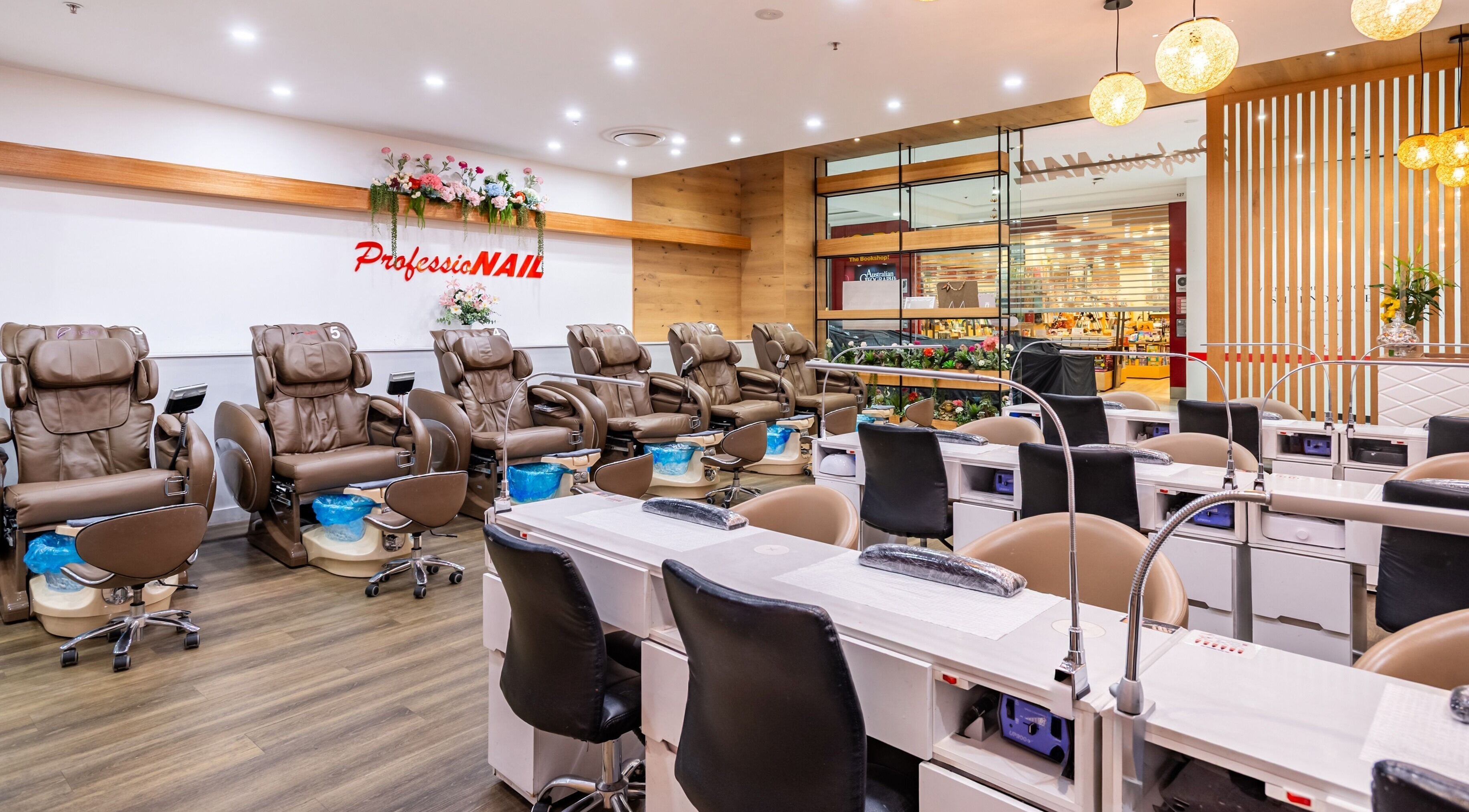 Elegant nail spa at ProfessioNail Liverpool, offering premium services in Liverpool, New South Wales, AU.