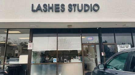 Entrance of Lashes Studio in San Jose, California, US, showcasing its inviting facade.