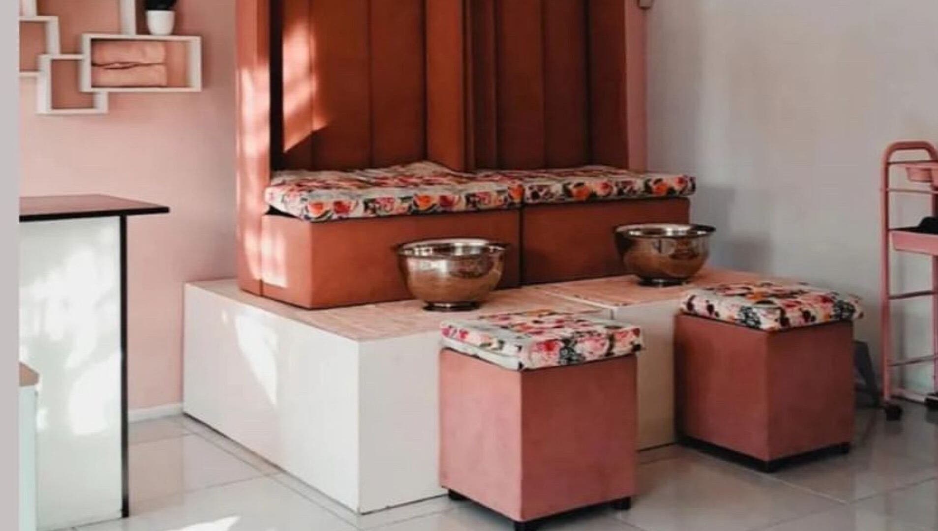 Elegant pedicure seating at Still On Point, Cape Town, Western Cape, ZA. Stylish, comfortable, and inviting decor.