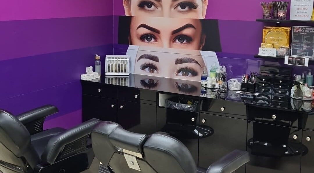 Modern beauty station at Beauty By Saj, Carlow, County Carlow, IE, featuring tools and decor.