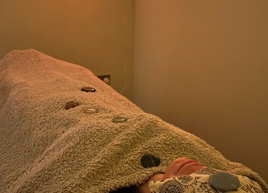 Crystal healing session at The Reiki Room-Stanton Under Bardon, Markfield, England, GB enhances relaxation and balance.
