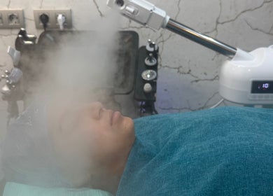 Tratamiento facial con vapor en Smile Wellness, Barcelona, Catalunya, ES.
