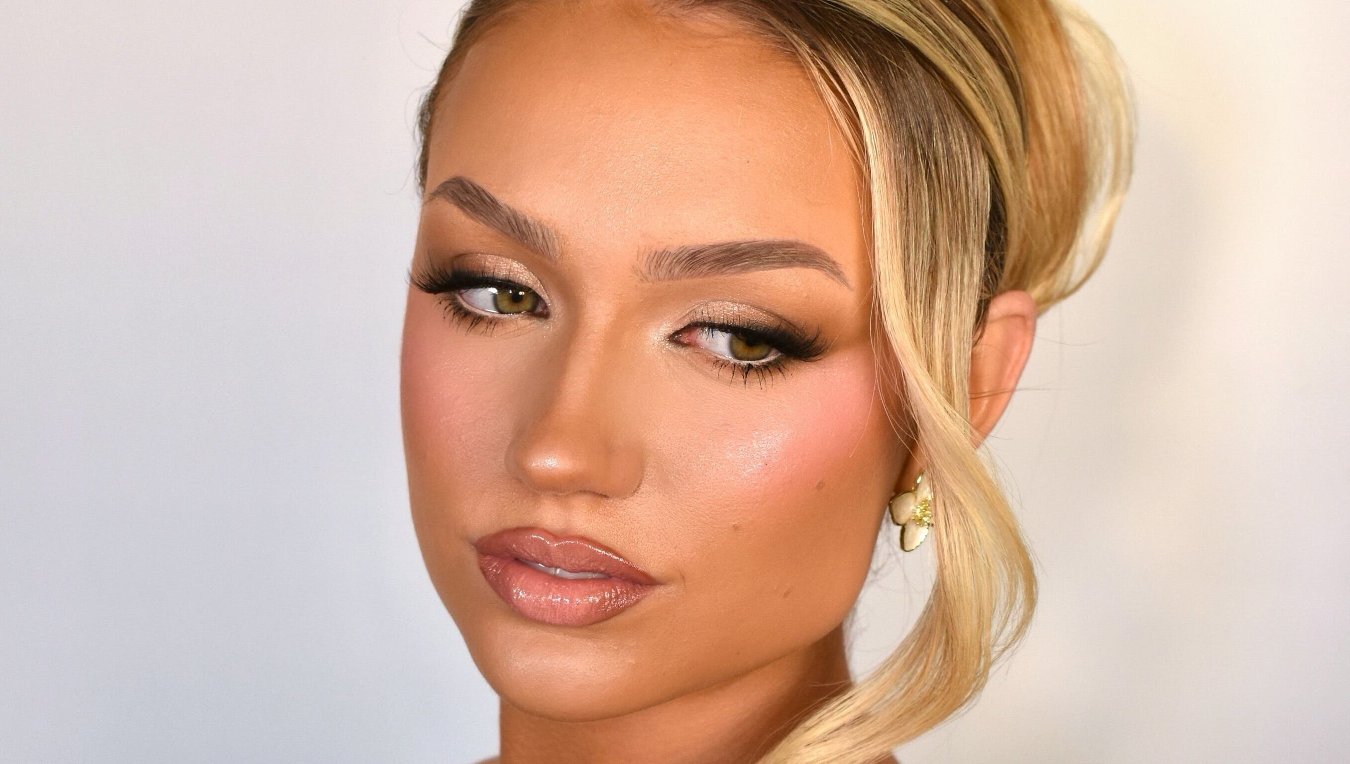 Flawless makeup look by Eleni George Makeup Artistry, Melbourne, Victoria, AU.