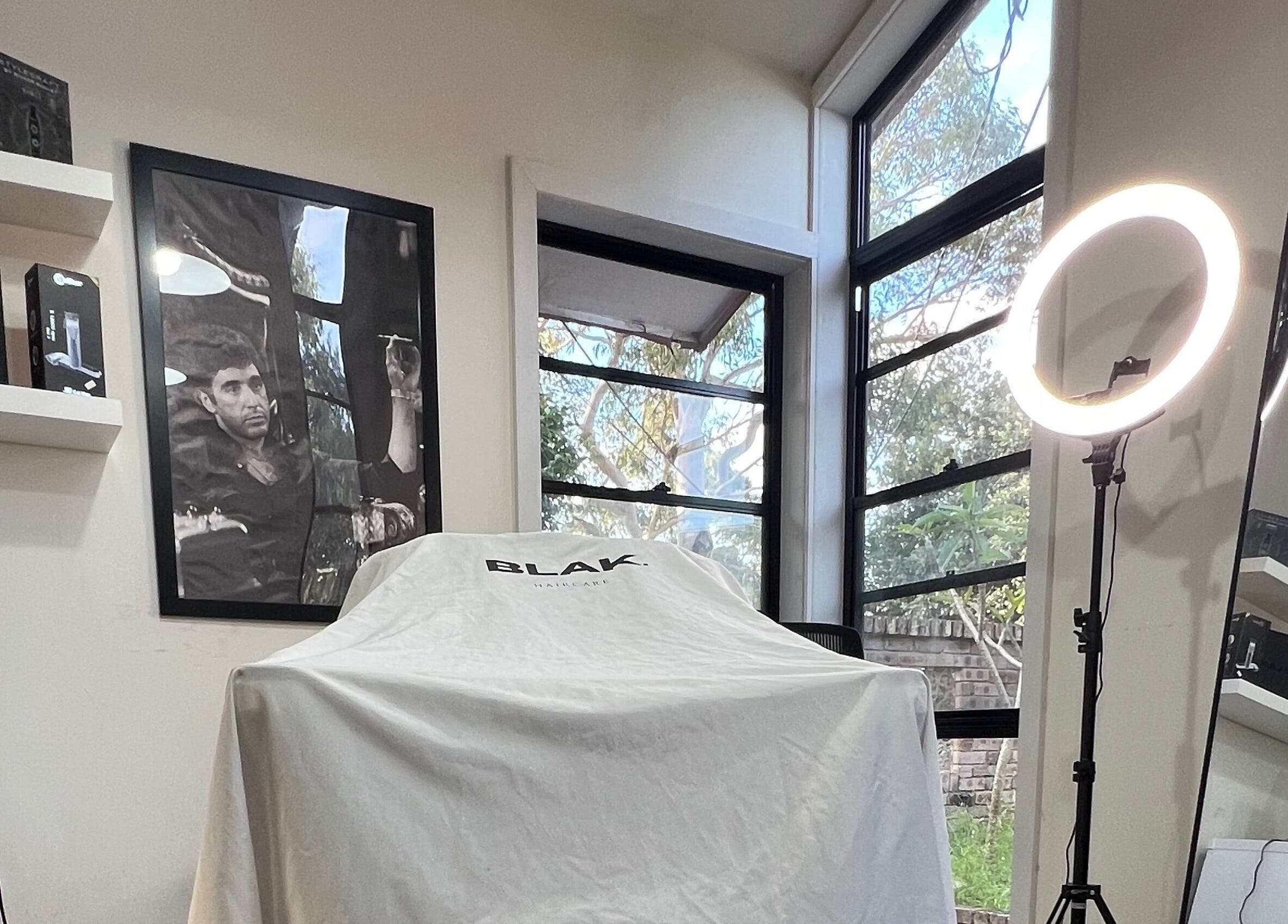 Elegant zacW studio at Killarney Heights, New South Wales with professional lighting and decor.