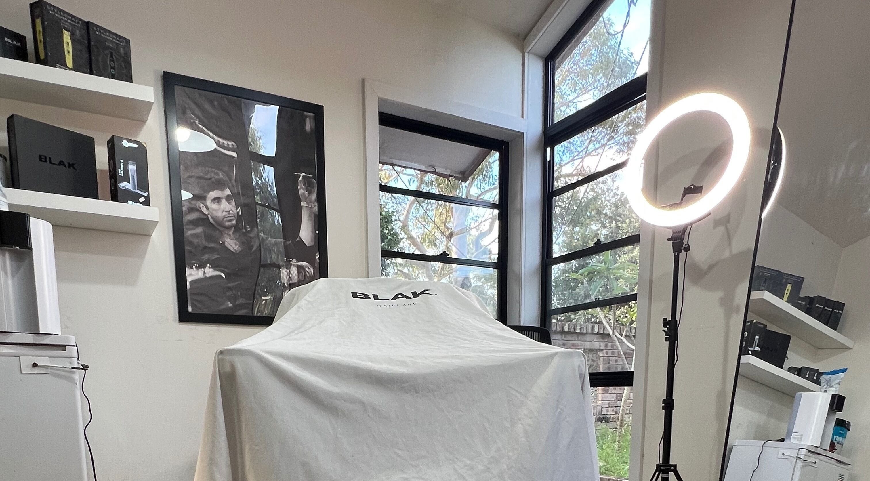 Elegant zacW studio at Killarney Heights, New South Wales with professional lighting and decor.