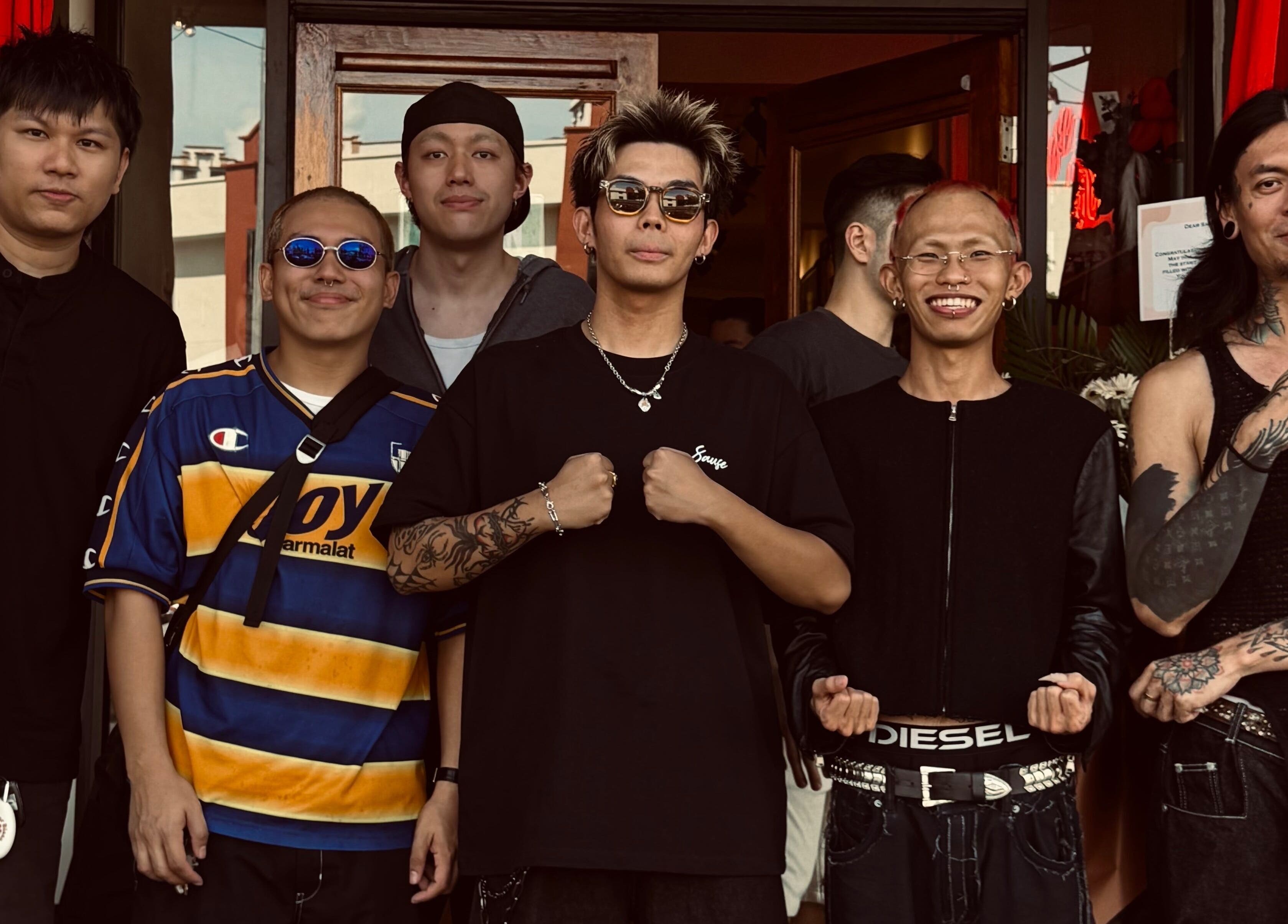 Team at Sause Barber Cut Club - Sungai Ara, Bayan Lepas, Pulau Pinang, MY, ready with stylish haircuts.