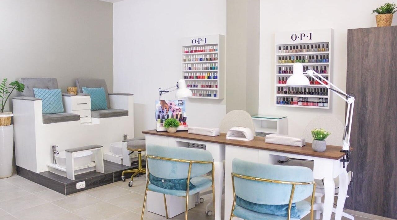 Área de manicura en Spa Palmarosa en Punta Cana, La Altagracia, DO.