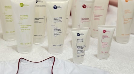 Premium skincare products at De Bliss Beauty Lounge, Dubai, دبي, AE, showcasing exclusive beauty treatments.