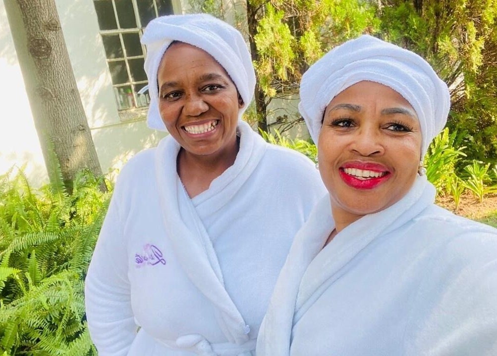 Guests enjoying a relaxing day at La Vita E Bella Spa, Johannesburg, Gauteng, ZA.