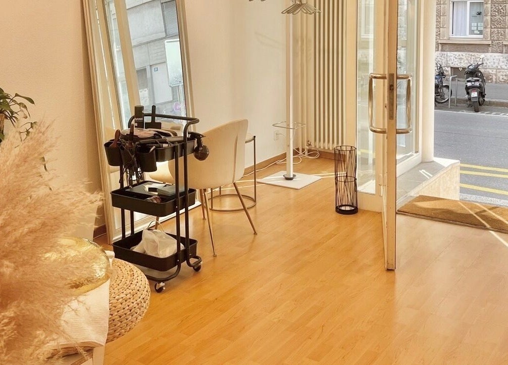 Welcoming interior of Torico of Beauty, Basel, Basel-stadt, CH with wooden floors and elegant decor.