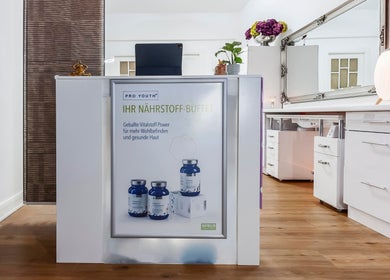 Empfangsbereich von CARRIE’S COSMETIC | Kosmetikstudio Hamburg & Permanent Make-up Eppendorf in Hamburg, Hamburg, DE.