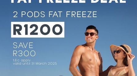 Fat freeze offer at Eclipse Aesthetic Centre, Bloemfontein, Free State, ZA, get two pods for R1200.
