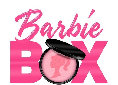 The Barbie Box logo with pink makeup design at Potters Village, Saint John, AG.