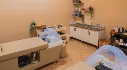 Serene therapy room at Siikat Natural Head Spa Bangi Branch, Bandar Baru Bangi, Selangor, MY.
