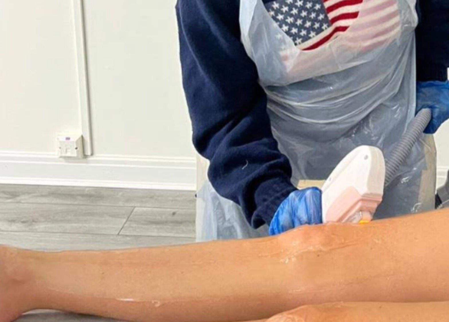 Laser hair removal at Lovely Aesthetics by Laura, Epsom, England, providing smooth skin care.