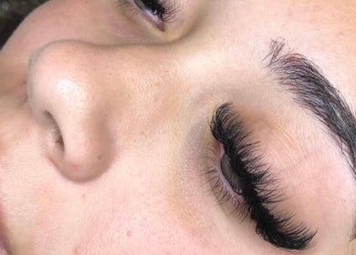 Elegant eyelash extensions at India Brown Aesthetics & Beauty (CROYDON) in Addiscombe, England, GB.