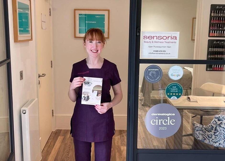 Friendly staff at Gifford Lea's beauty and wellness center in Chester, England, GB, showcasing services.