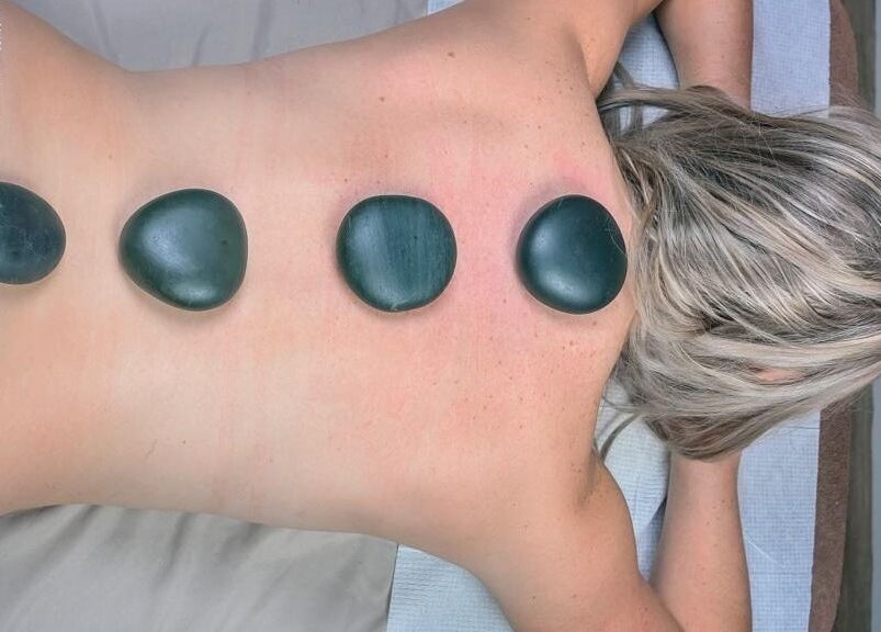Relaxing hot stone massage at Gifford Lea, Chester, England, GB. Enhances wellness and tranquility in a serene setting.