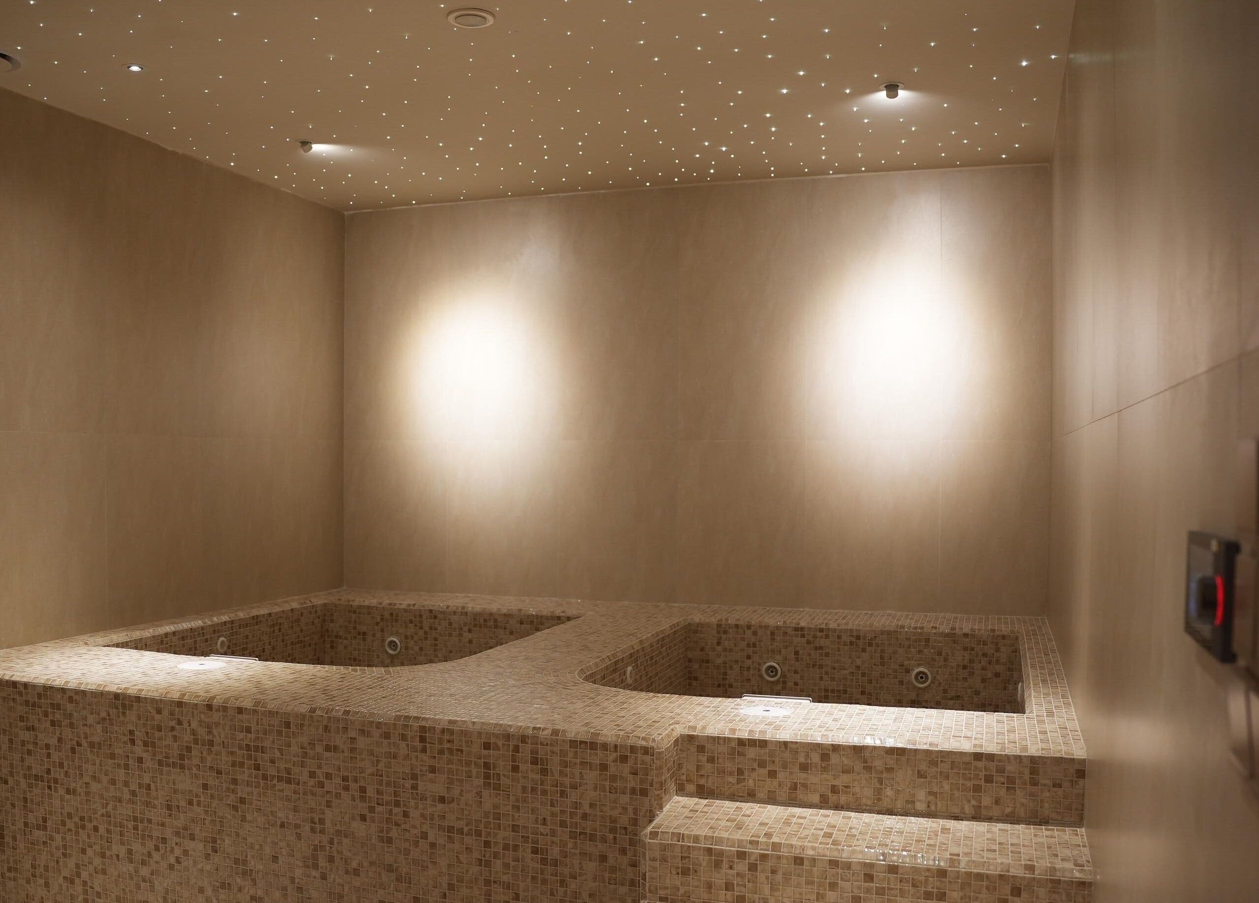 Luxurious spa baths at Calma Massage & Spa, Al-seef, Bahrain, BH, offering a serene wellness escape.
