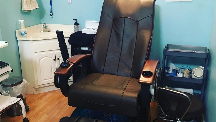 Luxurious brown chair for pampering at Tahiti Tan, Saint John, New Brunswick, CA. Comfort meets style.