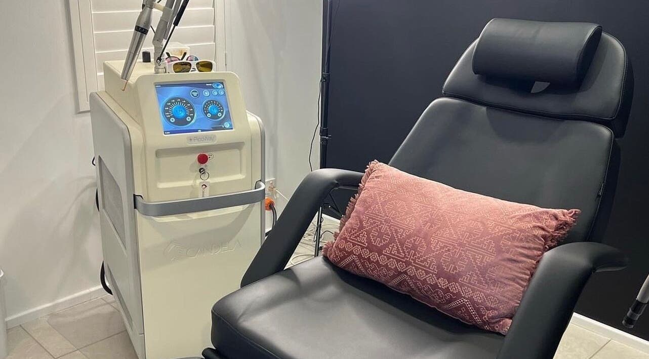 Advanced laser treatment chair at Lase Away, Coffs Harbour, New South Wales, AU.