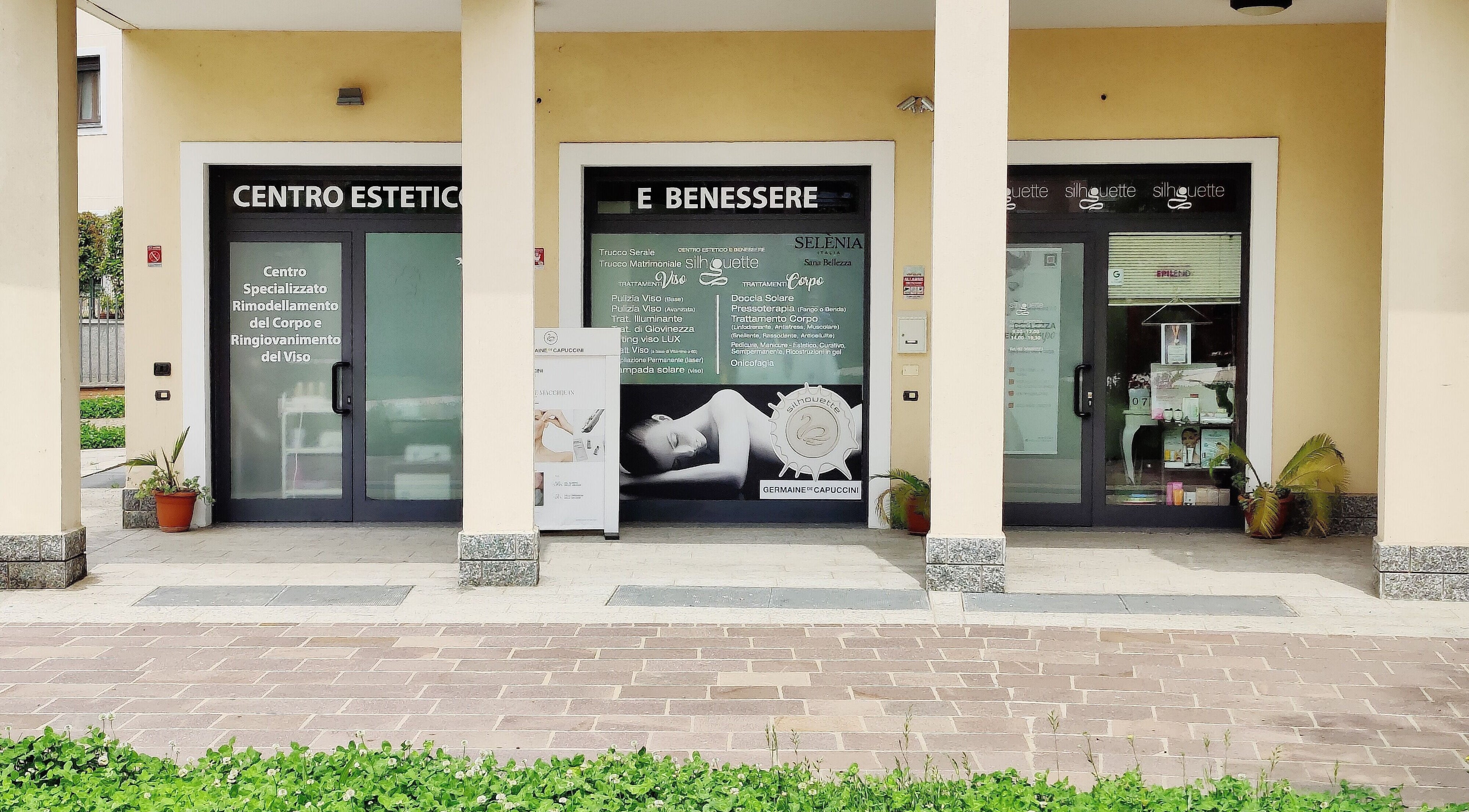 Ingresso di Silhouette Vittuone - Centro Estetico e Benessere a Vittuone, Lombardia, IT.