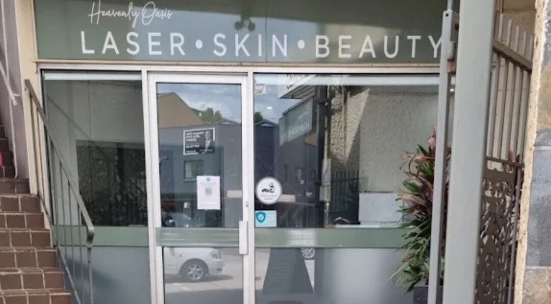 Entrance of Daline Nails spa in Dee Why, New South Wales, AU, showcasing laser skin beauty services.