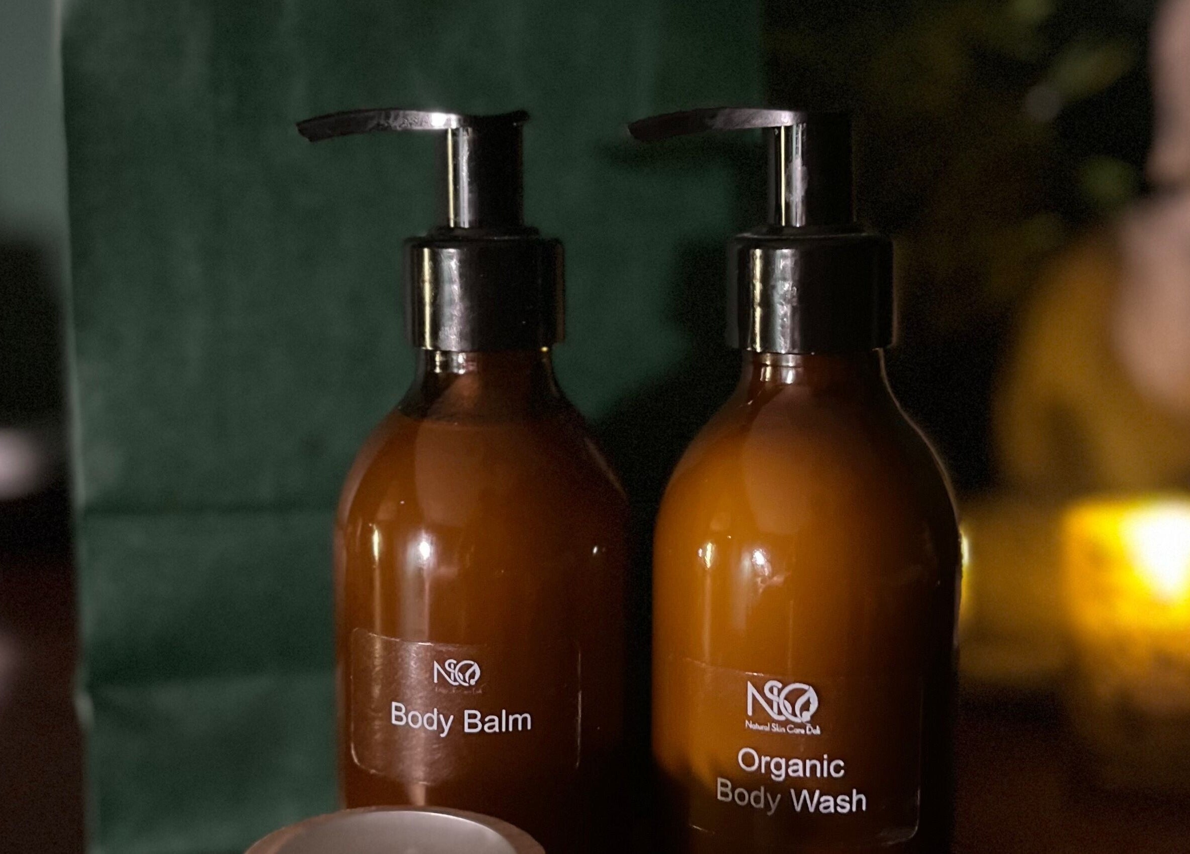 Organic body products at Spa & Skin Lounge, Hastings, England, GB for a rejuvenating experience.