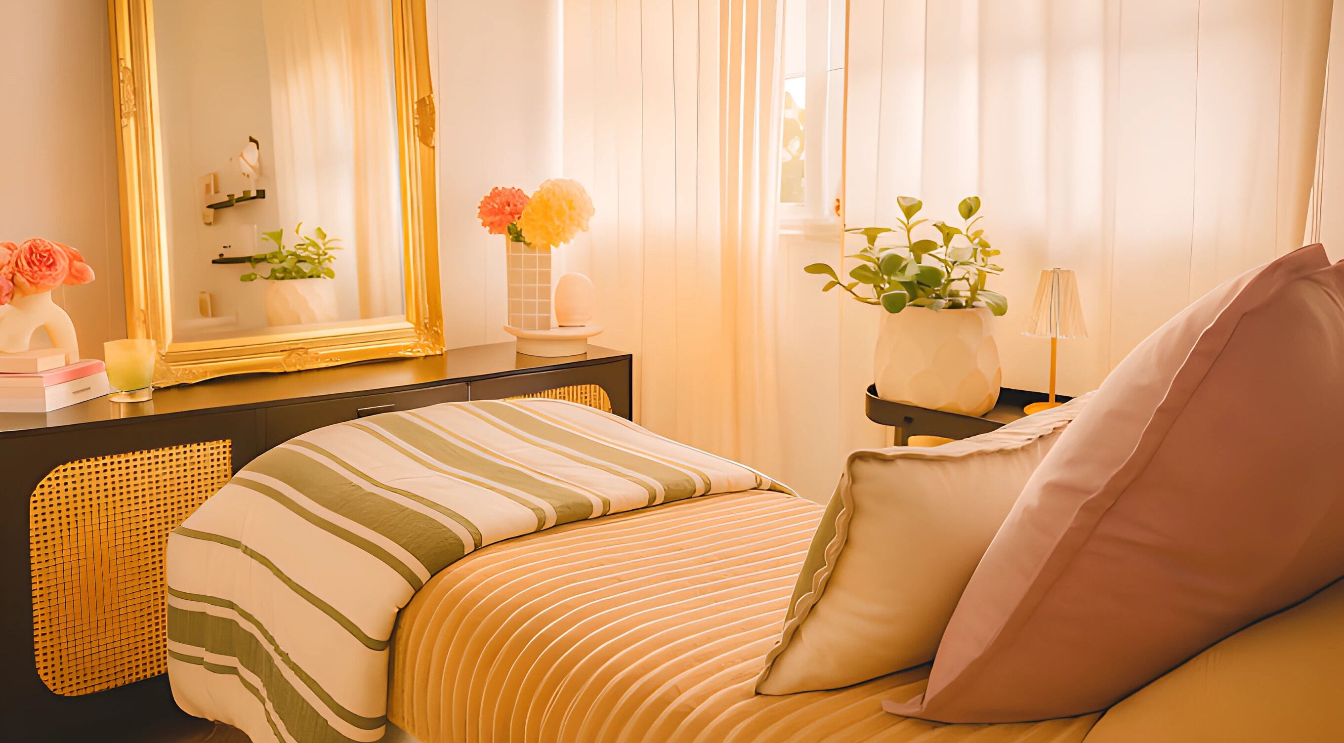 Cozy room at Babotanics Boutique, Paddington, Queensland, AU with plush bedding and elegant decor.