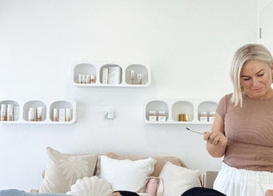 Relaxing skincare treatment at Face Lane, Castlereagh, New South Wales, AU, with a serene ambiance.