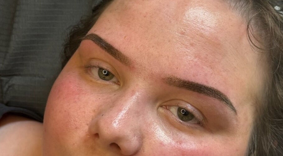 Perfectly shaped eyebrows at The Glow Hub UK - London, located in Welling, England, GB.