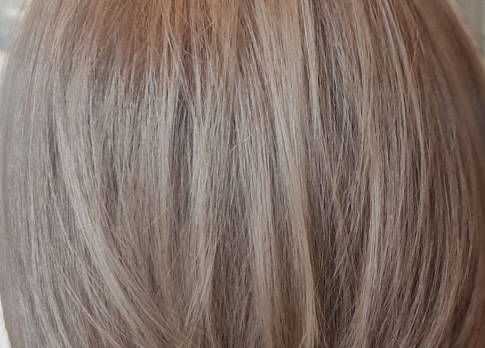 Silky blonde hair styled to perfection at Style n Smile Hair By Donna, Bruton, England, GB.