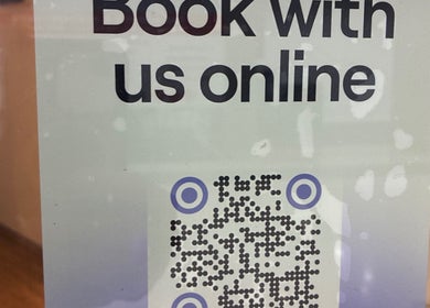 QR code for online booking at Bella N Bas Beauty, Armadale, Western Australia, AU.