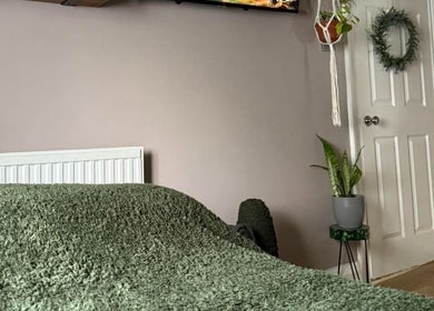 Relaxing room at Wellbeing with Jaydene at Jaydene’s Home, featuring cozy decor in York, England, GB.