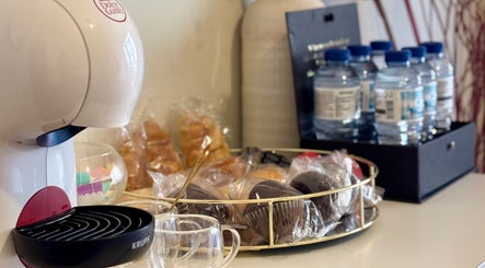 Relax with gourmet coffee and snacks at Giovana Victoria Lash Studio in Lisboa, Lisboa, PT.