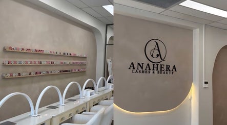 Interior of Anahera Lashes & Beauty: Lash & Nail Salon in Melbourne, Victoria, AU, showcasing modern design.