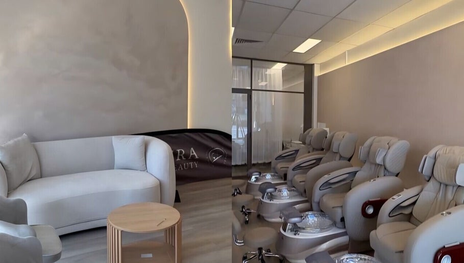Relaxing seating in Anahera Lashes & Beauty: Lash & Nail Salon, Melbourne, Victoria, AU.