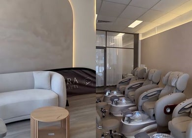 Relaxing seating in Anahera Lashes & Beauty: Lash & Nail Salon, Melbourne, Victoria, AU.