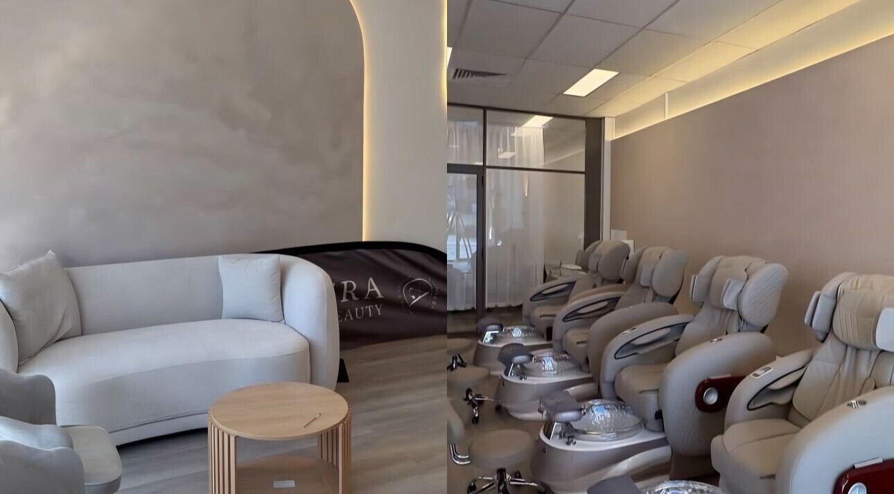 Relaxing seating in Anahera Lashes & Beauty: Lash & Nail Salon, Melbourne, Victoria, AU.