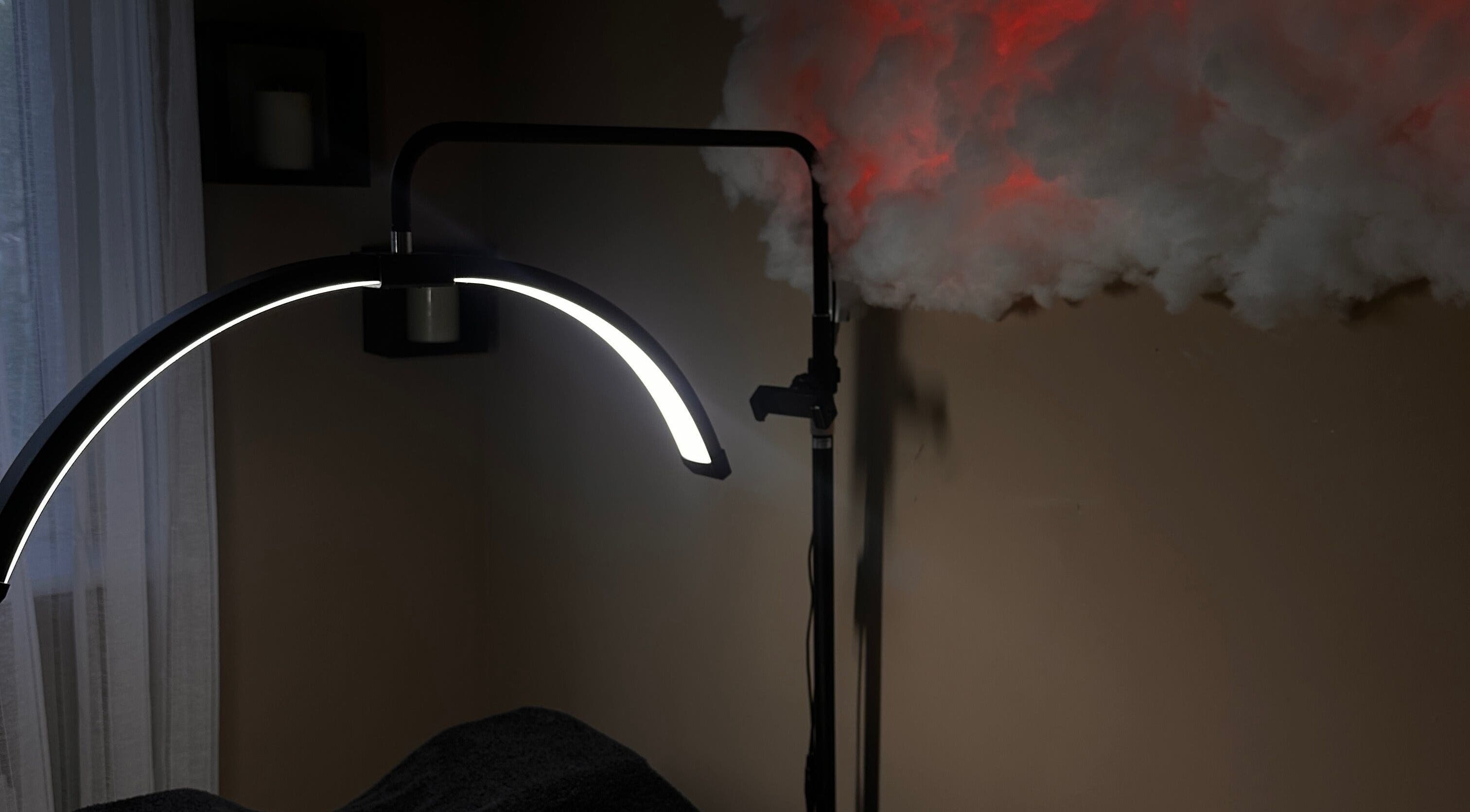 Elegant lighting setup at By Jade, Biggleswade, England, GB, enhancing the relaxing ambiance.